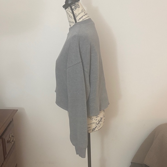 Wild Fable Cropped Gray Sweatshirt - Picture 2 of 5